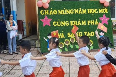 Trường Mầm Non Hoa Cúc khai giảng năm học mới 2025 – 2026