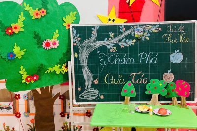 Khám phá quả táo .Chủ đề : “Thực vật” lớp chồi